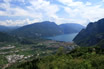Lago Di Garda E Le Alpi Panorama